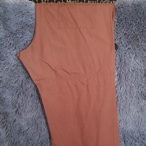 Brown scrub pants